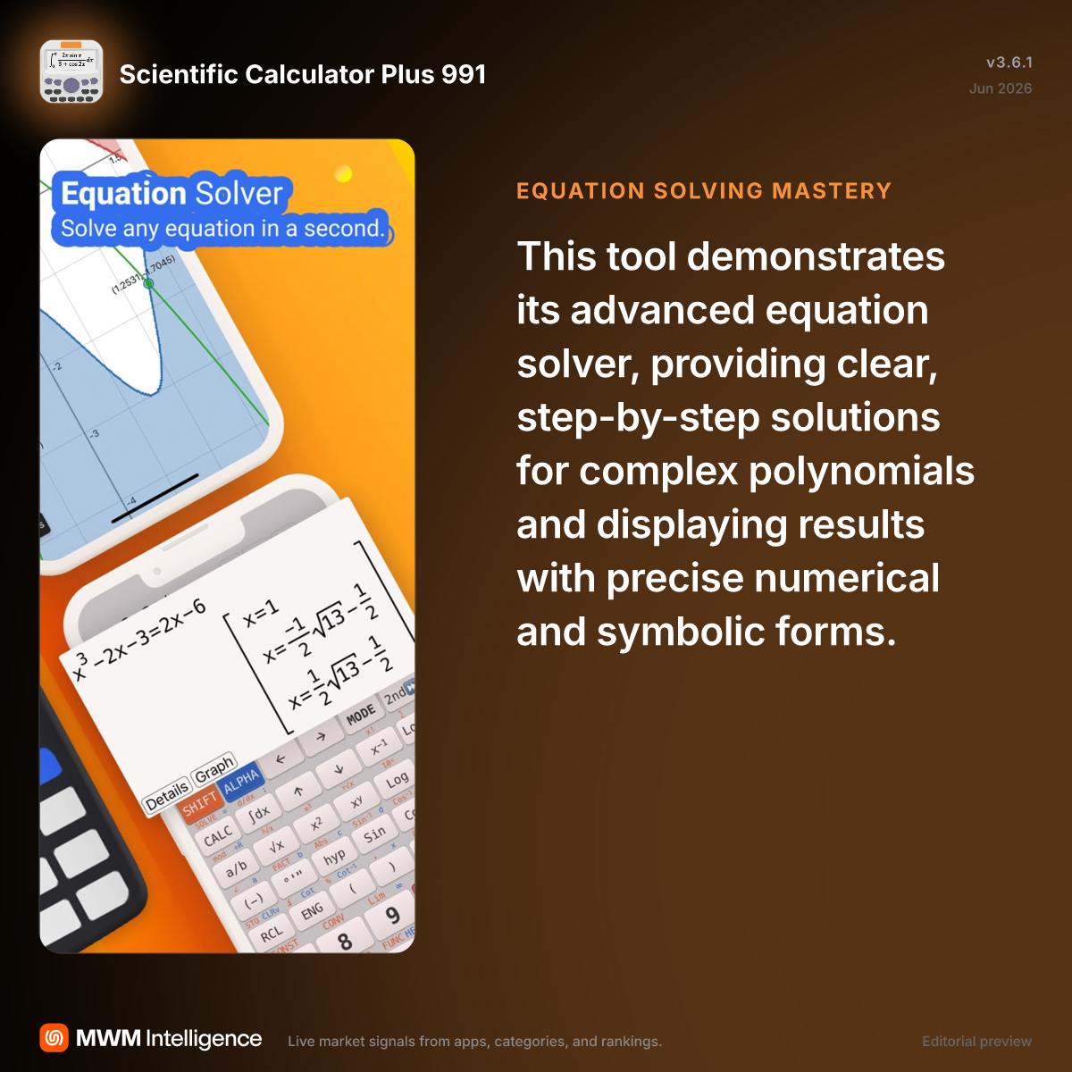 Scientific Calculator Plus 991 - Education App | MWM