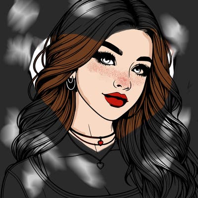 detailed realistic girl