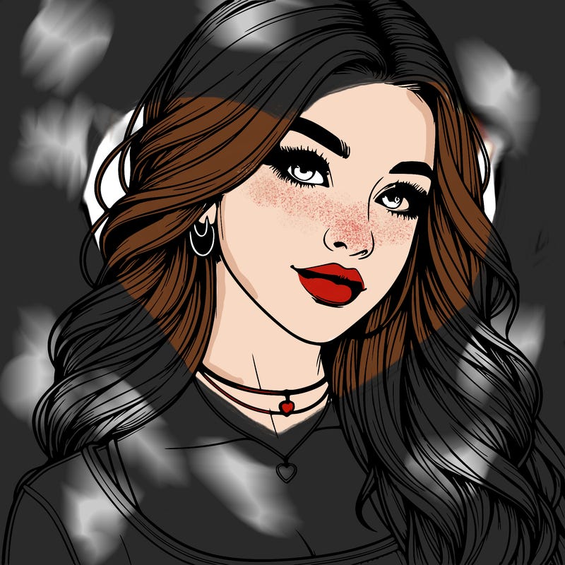 detailed realistic girl