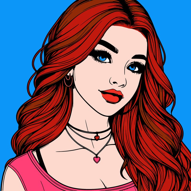 detailed realistic girl