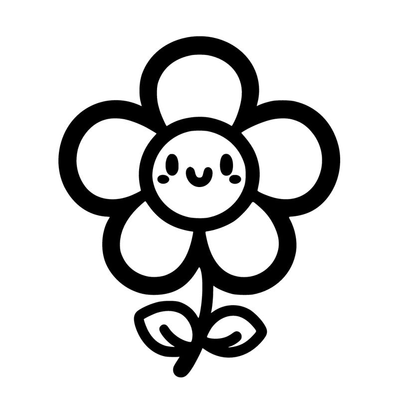 simple but cute flower