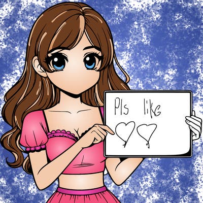 realistic pretty girl holding blank sign