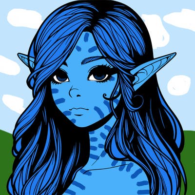 elf girl realistic dark fantasy