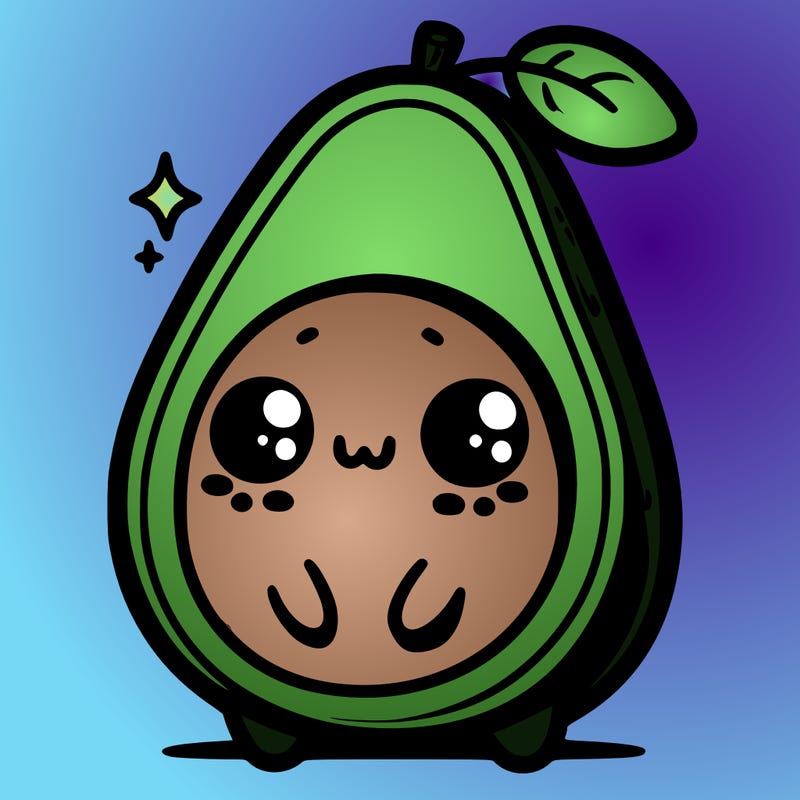 cute avocado