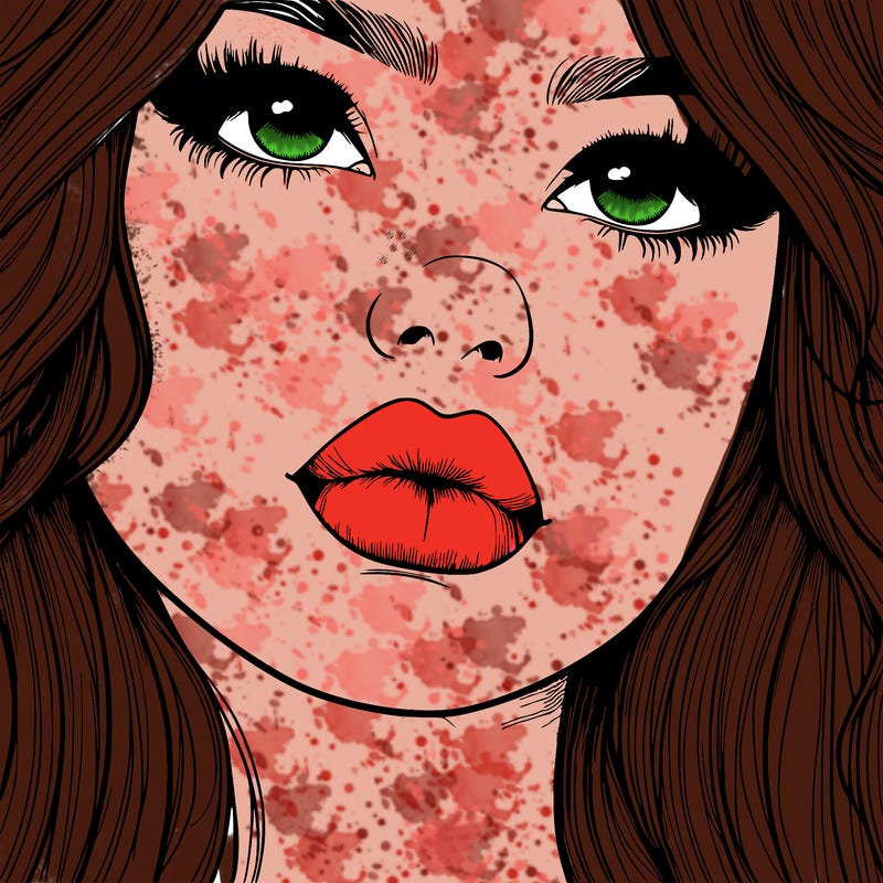 really realistic girl with lips