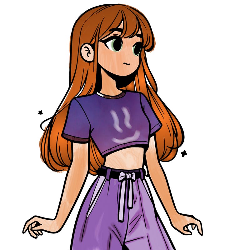 girl in a cute crop top