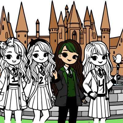 girls at hogwarts