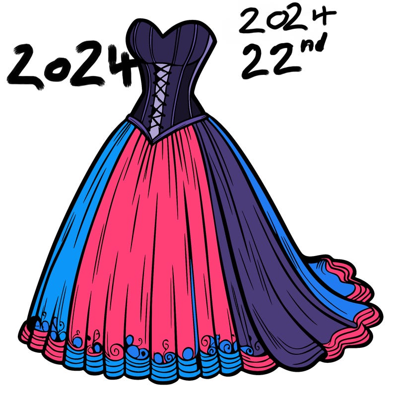 wedding dress-corset and a long and flowy skirt