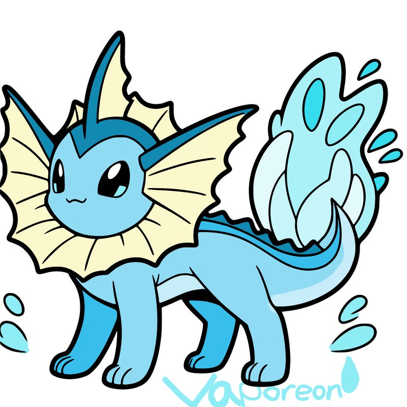pokémon vaporeon