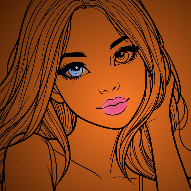 beautiful realistic girl