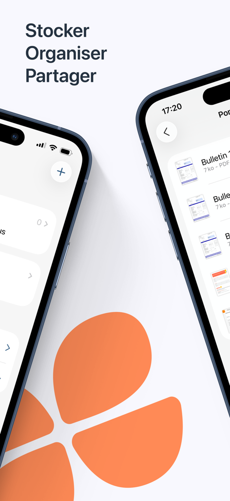 eDocPerso - eDocPerso mobile app interface showing secure document storage and organization features