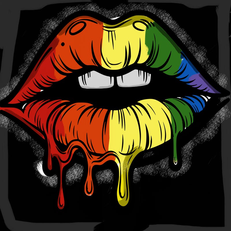 lips that look realistic and drip