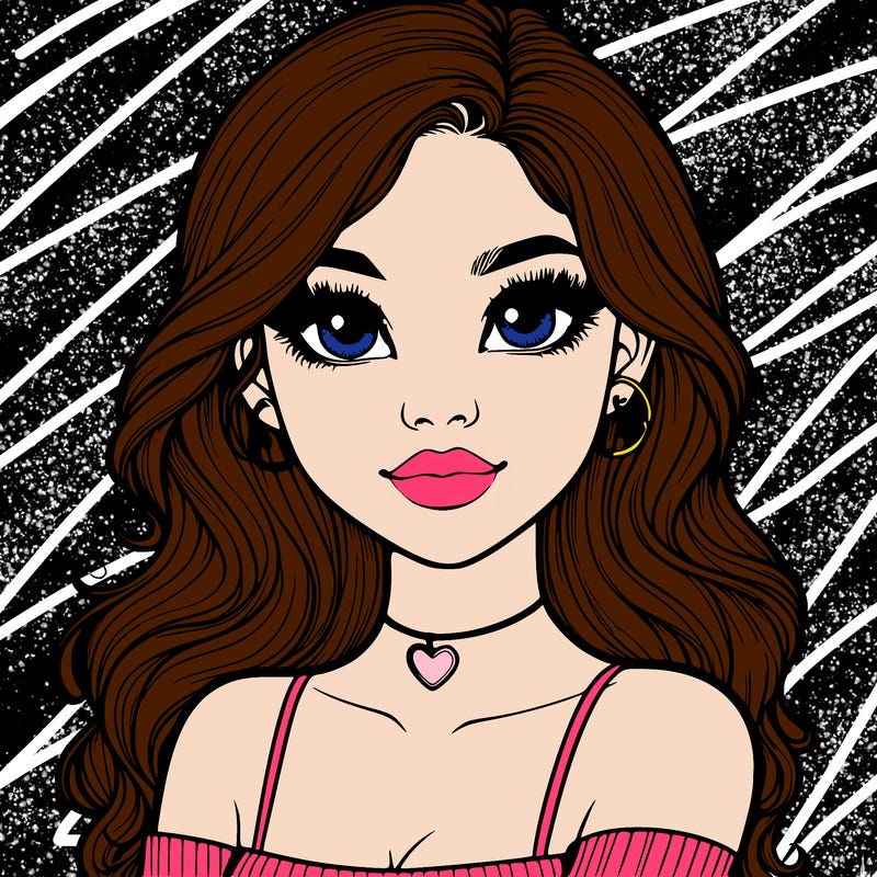 realistic pretty girl