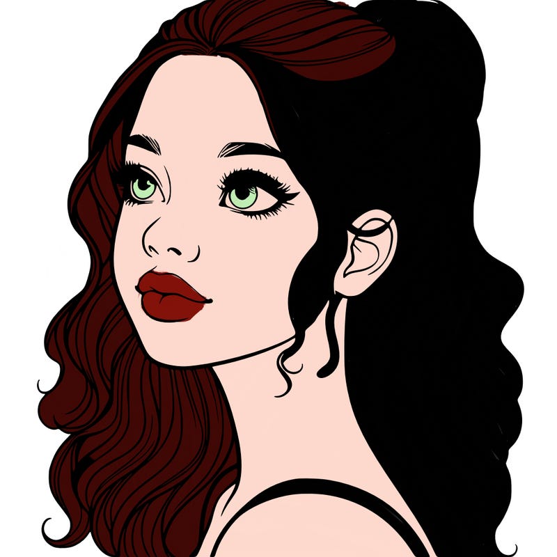 beautiful realistic girl