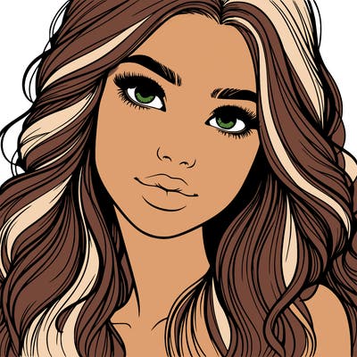 beautiful realistic girl