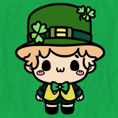 a cute kawii lepercon