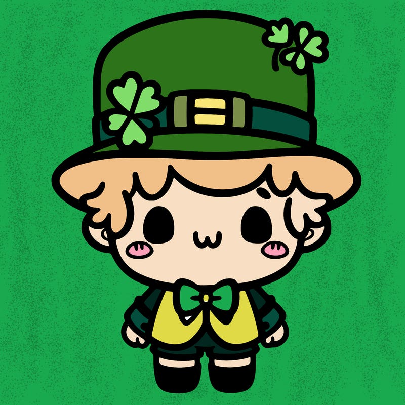 a cute kawii lepercon