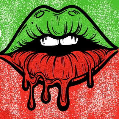 lips that look realistic and drip