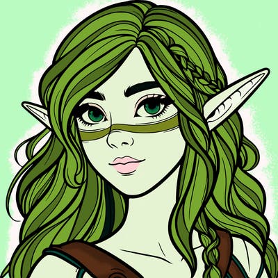 realistic elf girl