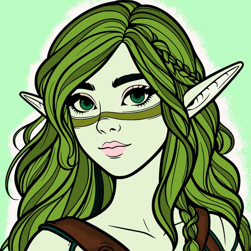 realistic elf girl