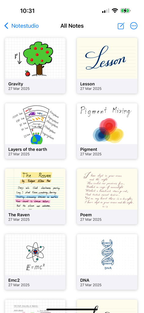 Notestudio: note taking, pdf - Productivity App | MWM