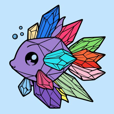 crystal fish