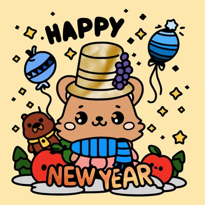 message : happy new year