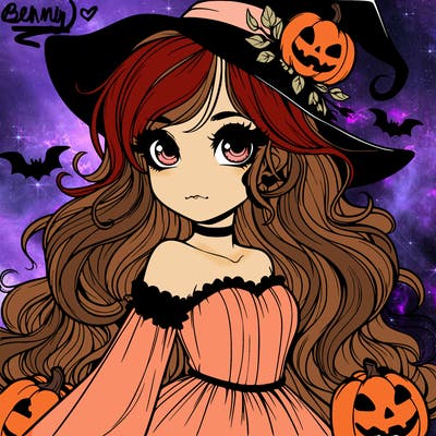 realistic girl halloween