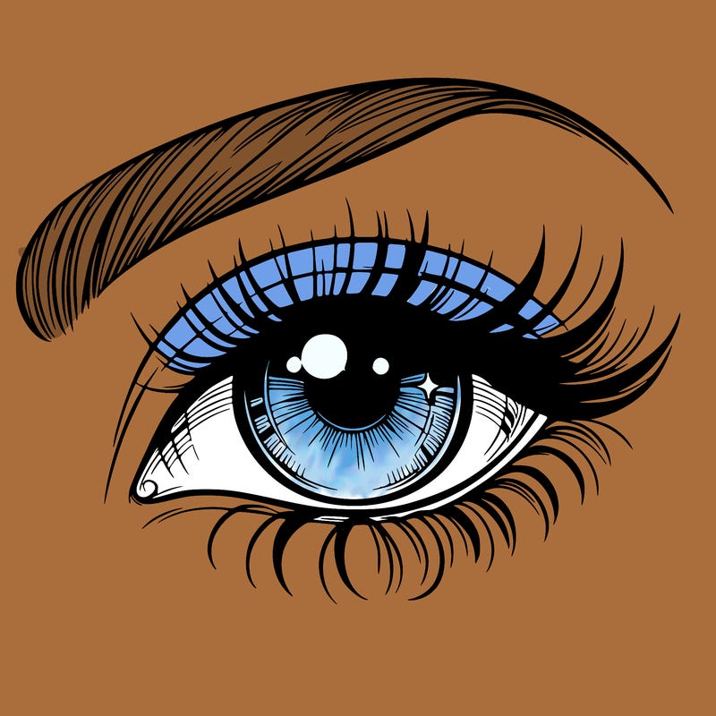 a beautiful eye