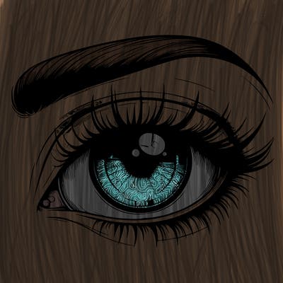 realistic eye