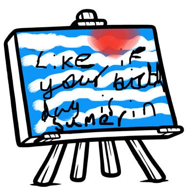 blank canvas