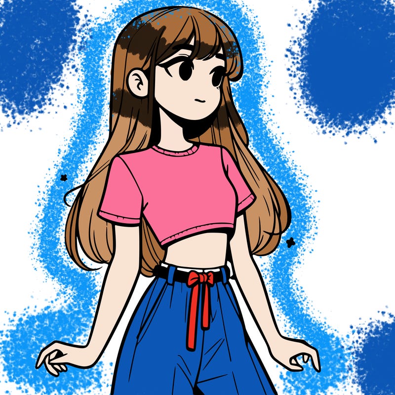 girl in a cute crop top