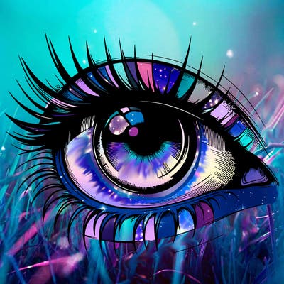 realistic eye
