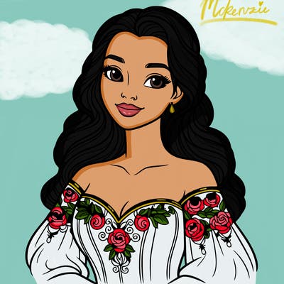 a beautiful woman