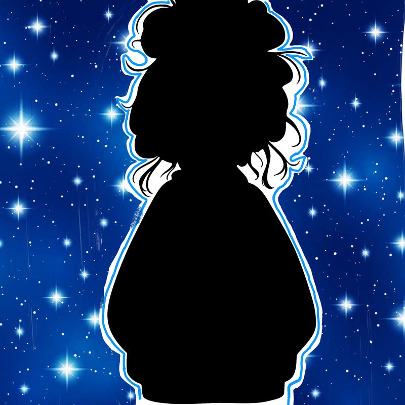 girl with baggy sweatshirt and messy bun