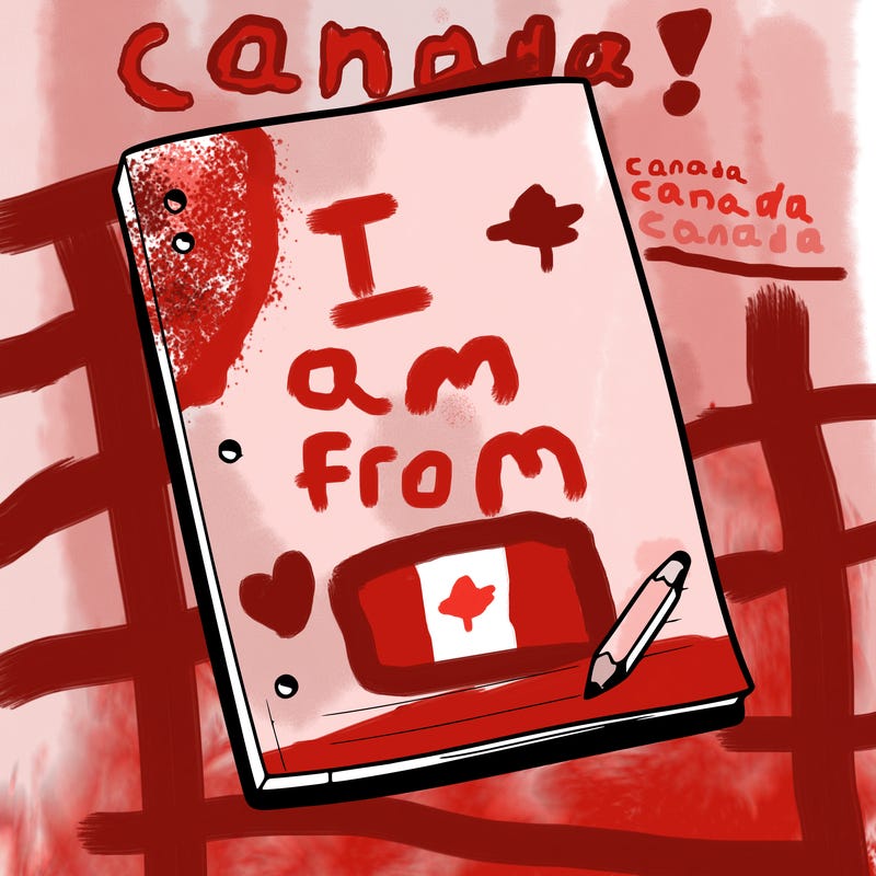 blank sheet of paper