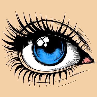 realistic eye