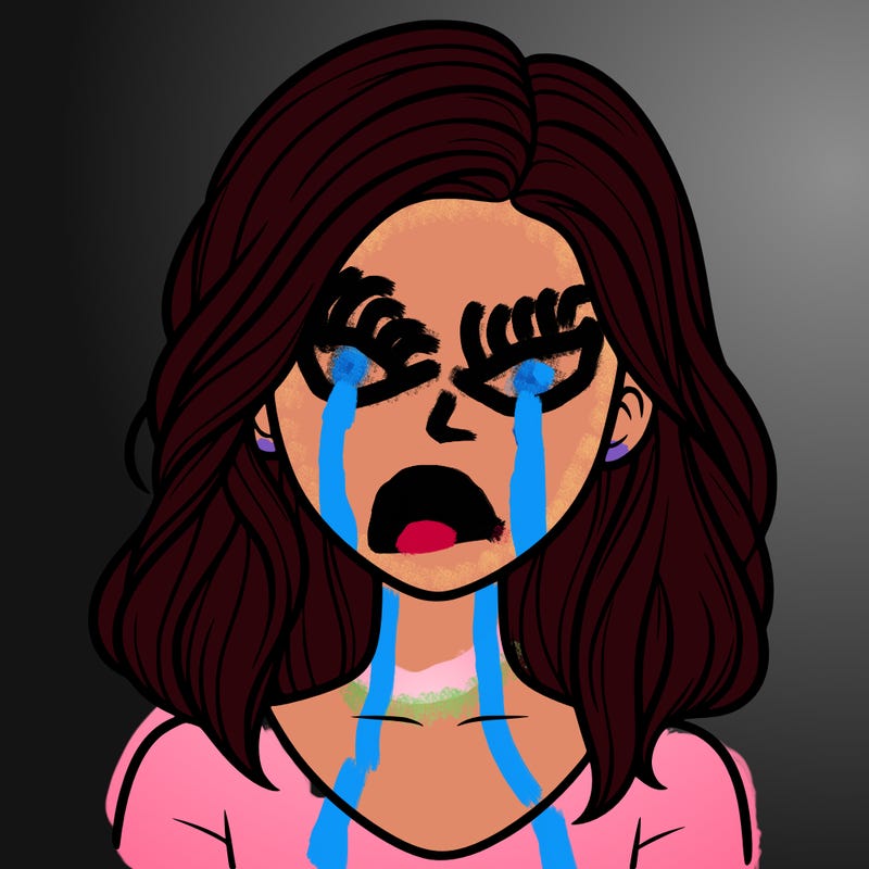 a realistic girl with no face