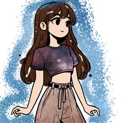 girl in a cute crop top