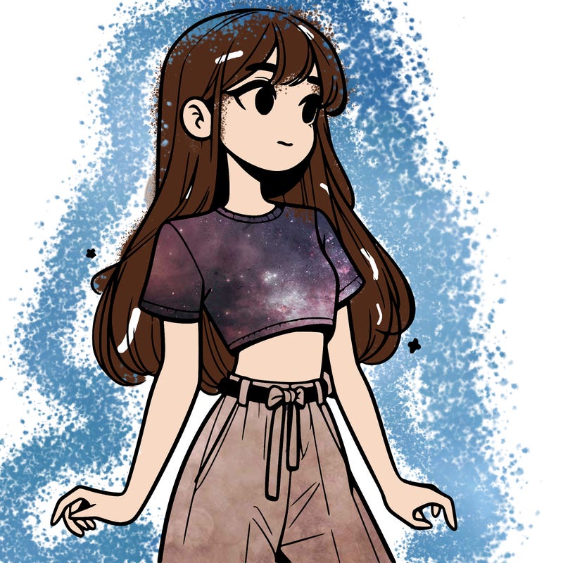 girl in a cute crop top