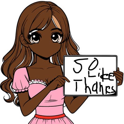 realistic pretty girl holding blank sign