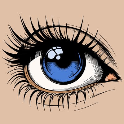 realistic eye