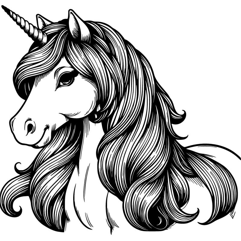 realistic unicorn