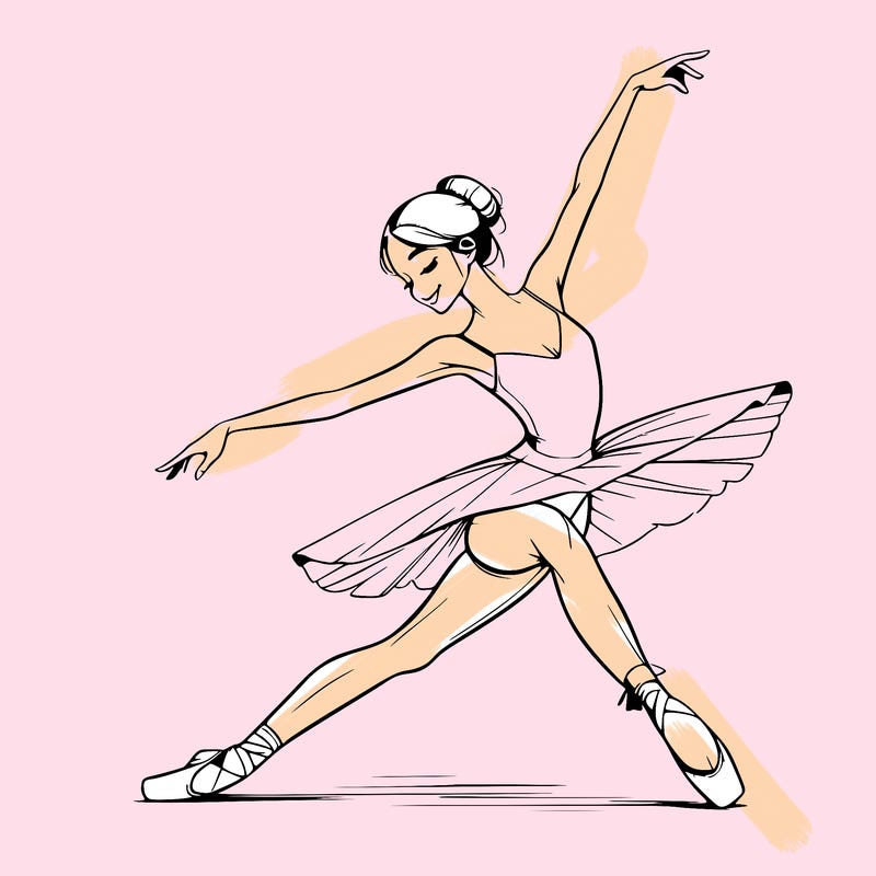 ballerina realistic aesthetic