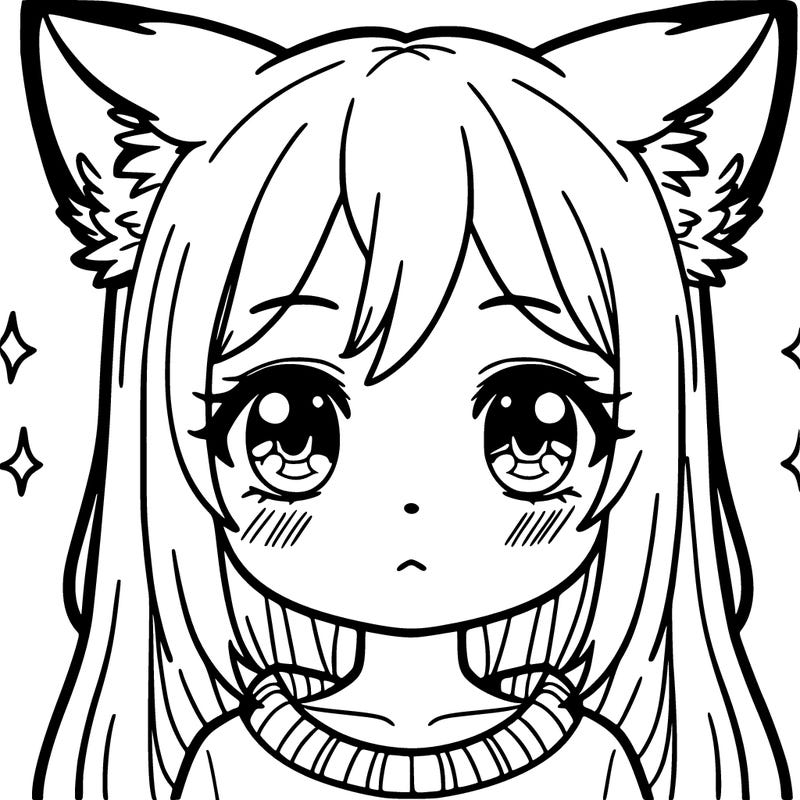 girl with fox ears