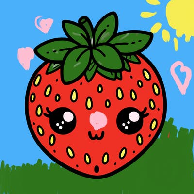 cute strawberry