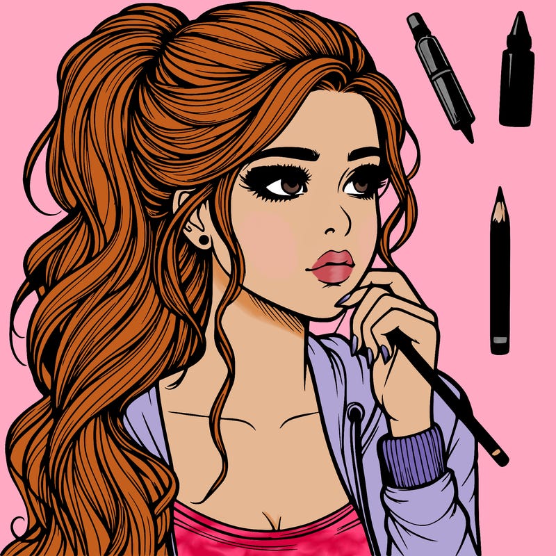 realistic teenage pretty