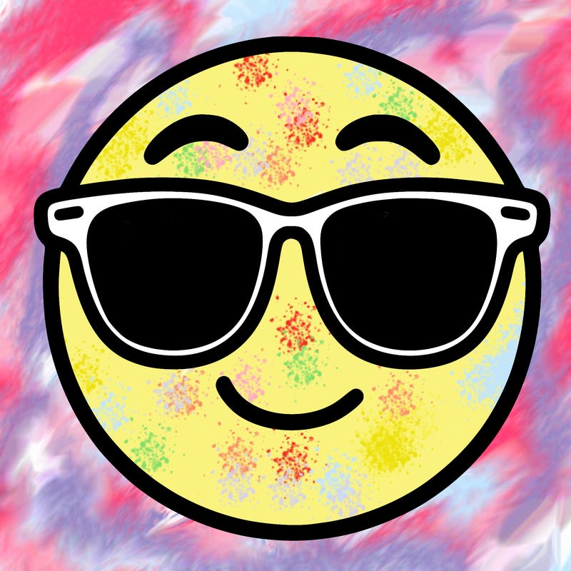 emoji with sunglasses