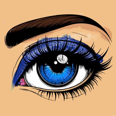 realistic eye