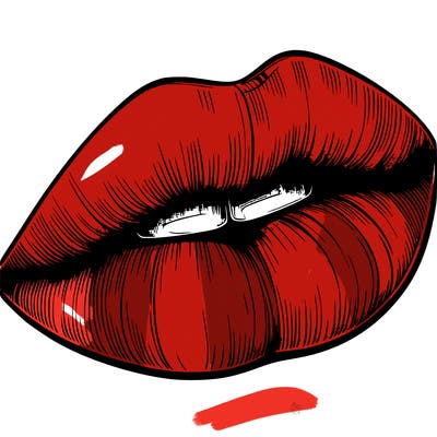 realistic lips